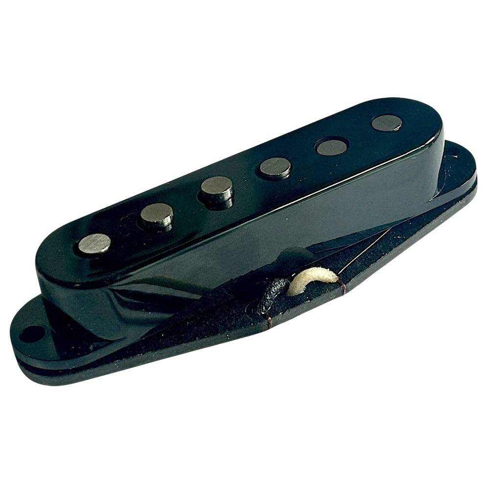 1963 strat pickup with black cover