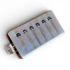 Aged nickel-covered PAF humbucker pickup with vintage nickel patina