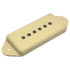 hum-cancelling dogear p-90 pickup with alnico poles cream cover