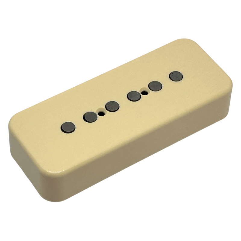 A hum-cancelling cream soapbar P-90 with Alnico poles