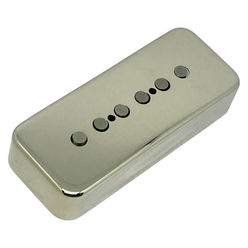 A hum-cancelling Nickel covered soapbar P-90 with Alnico poles