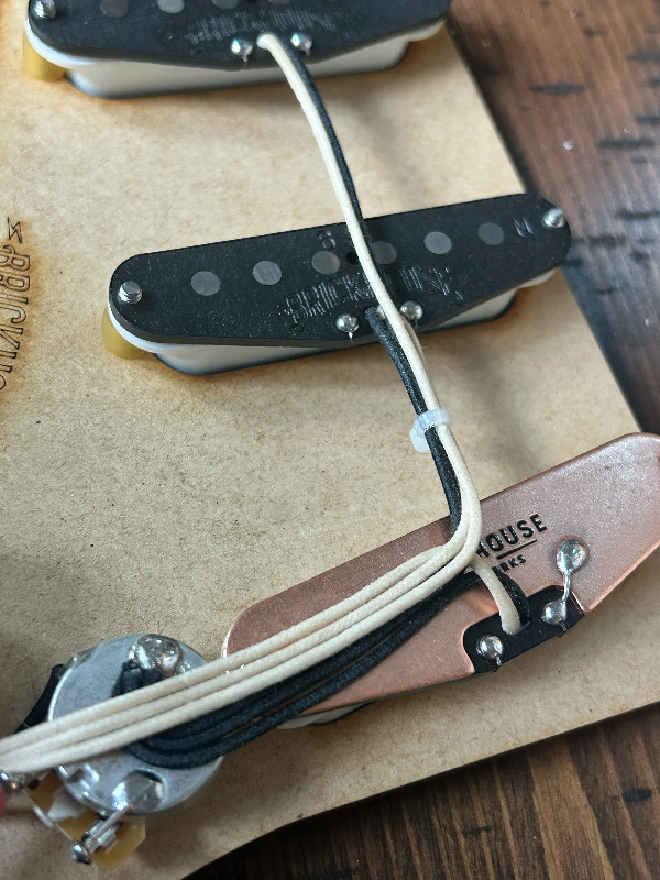 Transfer To Your Pickguard And Drop In!
